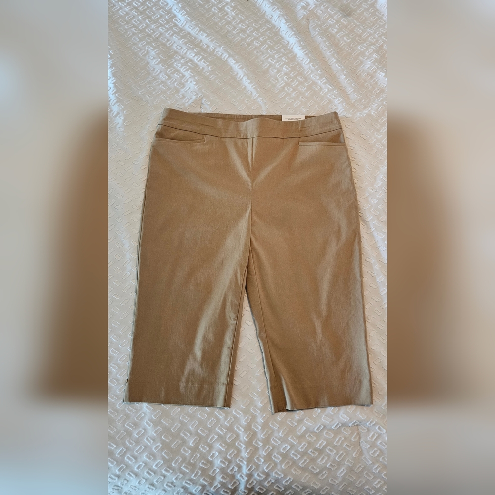 NWT Chico's Women's So Slimming Brigitte Slim Capris